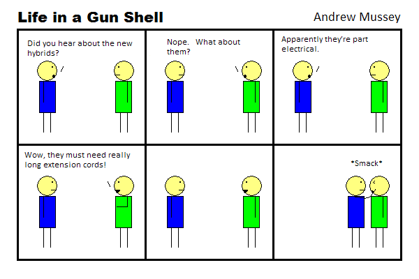 Electric Cars need really long cords